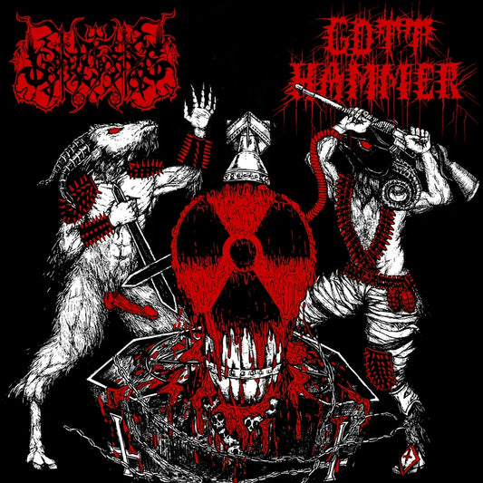 Goatcorpse / Gotthammer - Split CD