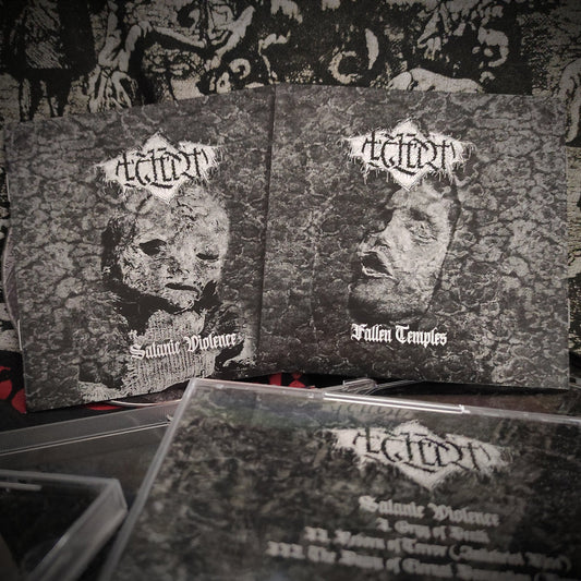 प्रलय (Pralaya) - Fallen Temples / Satanic Violence CD