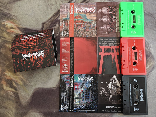 Kandarivas - Grind Surgical Shrine/Blood Surgical Death/Rhythms Of Obliteration Tape Box