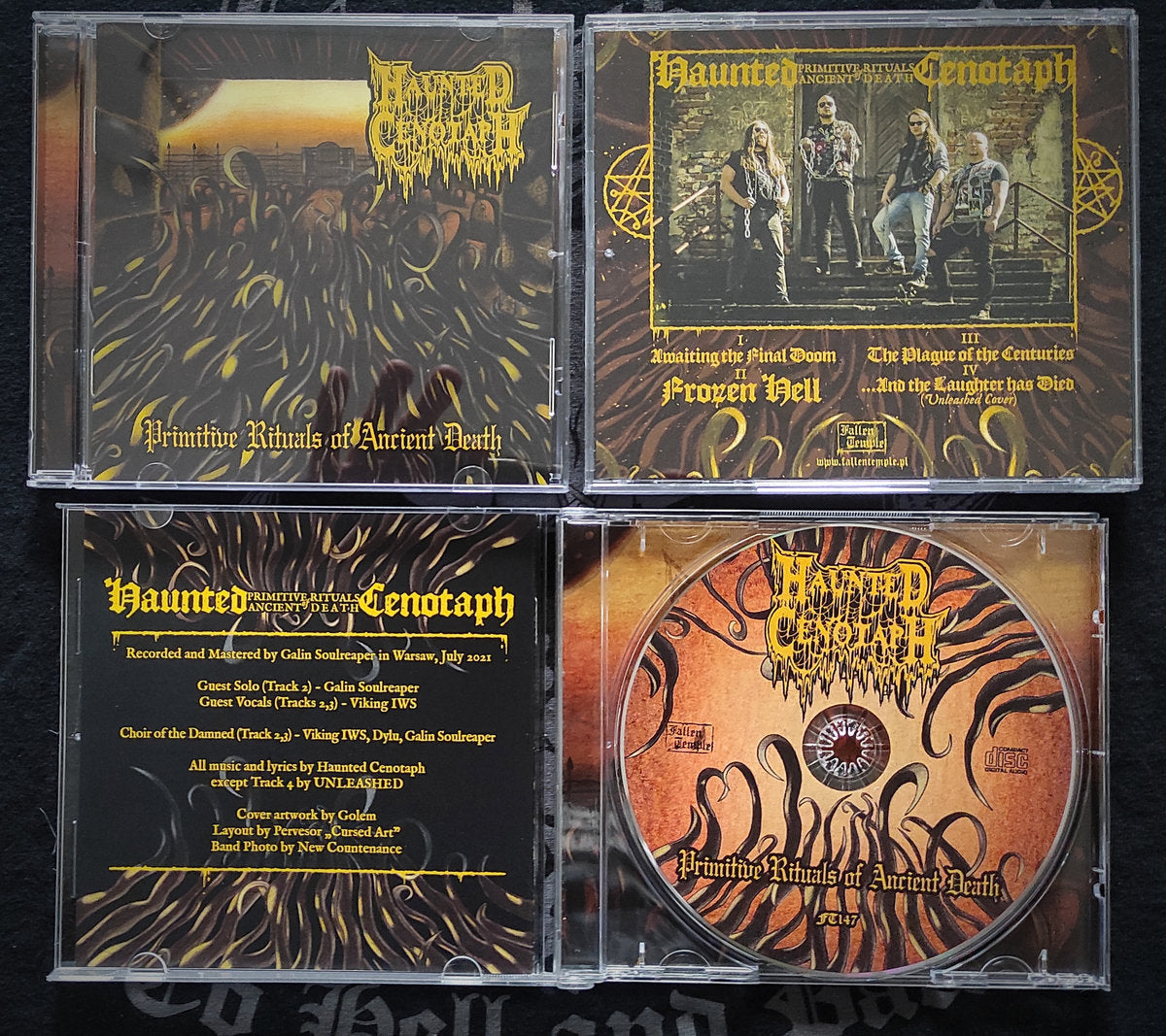 Haunted Cenotaph - Primitive Rituals of Ancient Death MCD