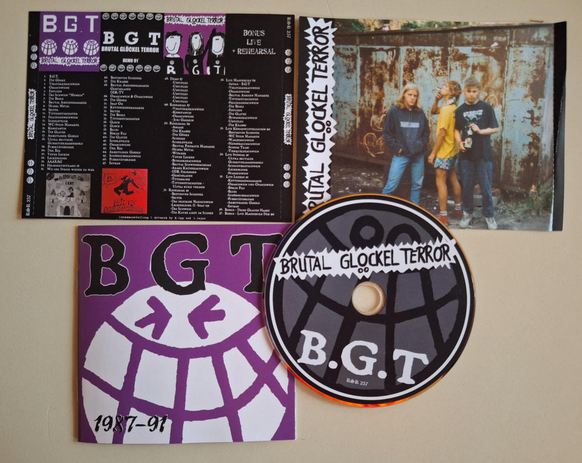 B.G.T. (Brutal Glöckel Terror) - 1987 - 91 CD