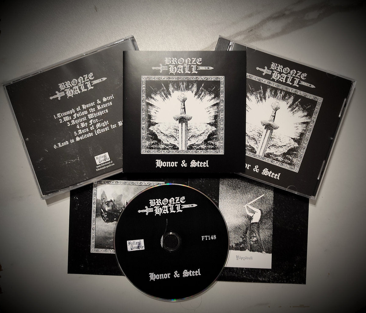 Bronze Hall - Honor & Steel CD