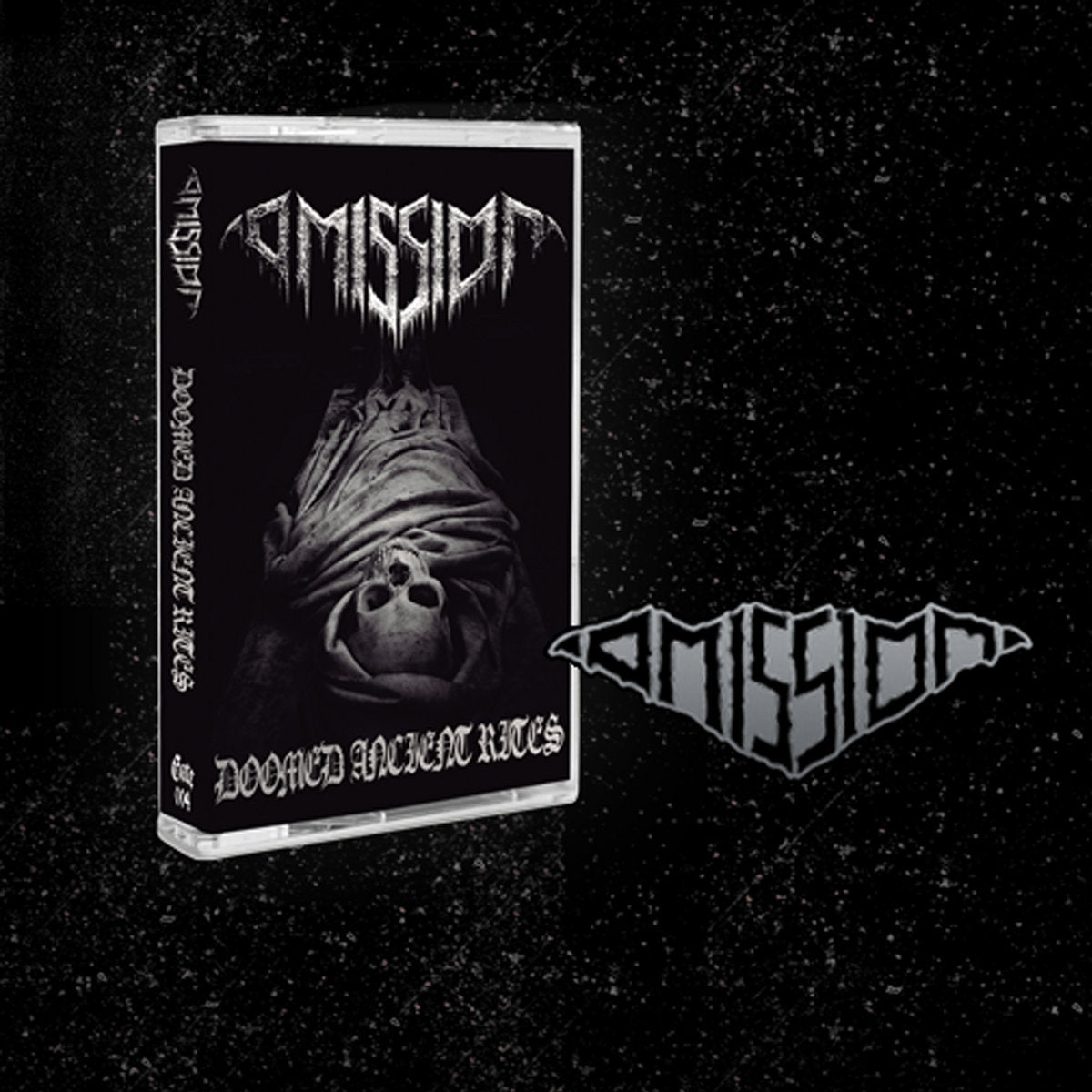 Omission - Doomed Ancient Rites MC + Metal Pin