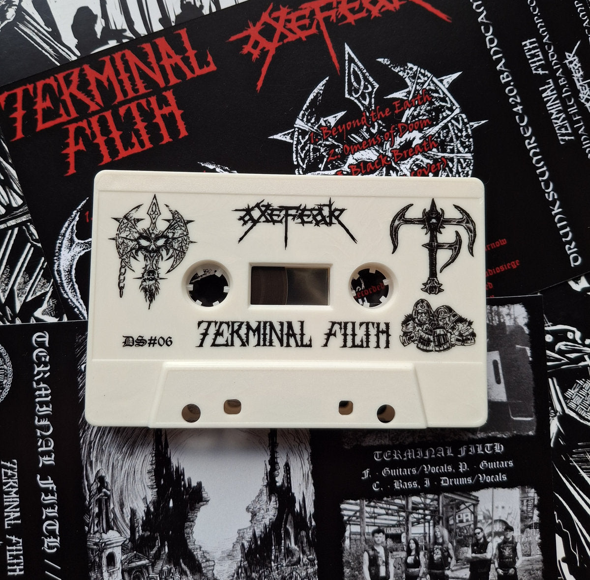 Terminal Filth/Axefear - Split MC