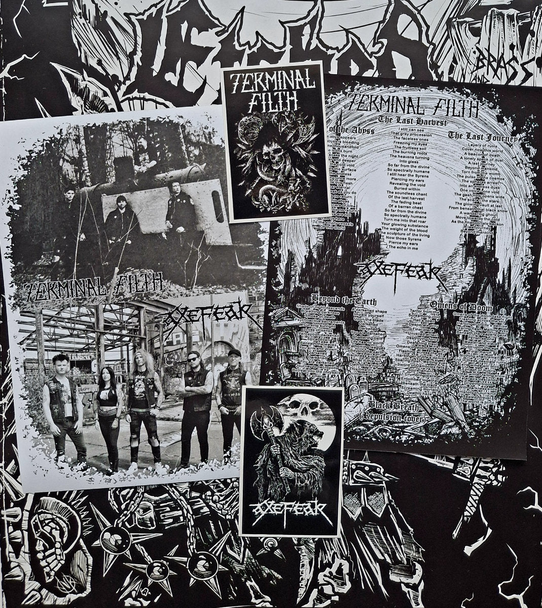 Terminal Filth/Axefear - Split MC