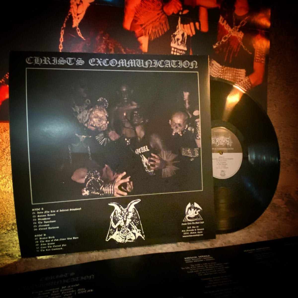 Necrolust - Christ Excommunication LP