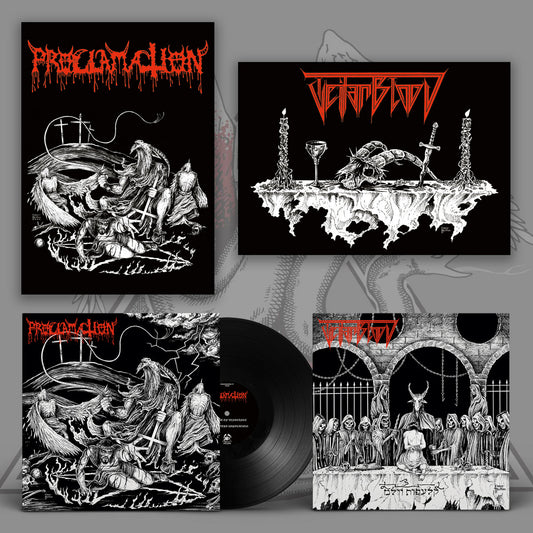 Proclamation/Teitanblood - Split LP