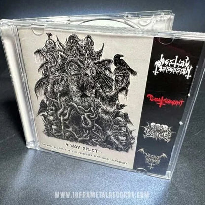 Bestial Possession/Goatslaught/Necrohammmer/Profanacion Sepulchral - Satanic Alliance of the Possessed Sepulchral Necrogoat CD