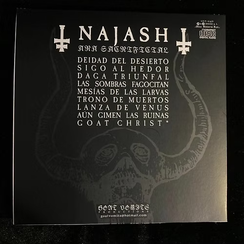 Najash - Ara sacrificial CD