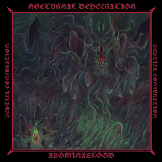 Abominablood/ Nocturnal Desecration - Bestial Conjuration CD