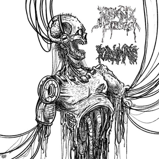 Fulminate/Reeking Pieces  - Split CD