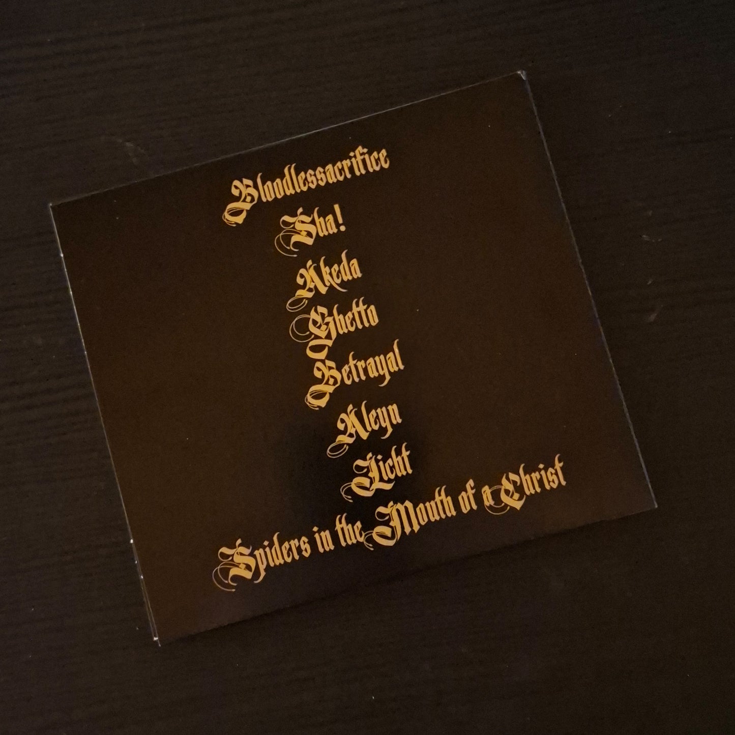 Black Spine - Akeda CD