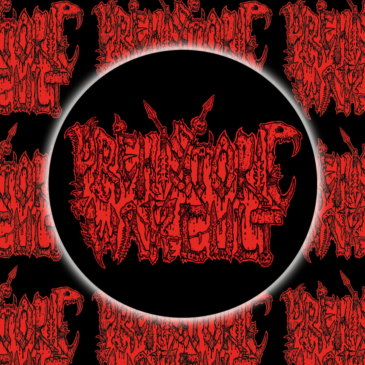 Prehistoric War Cult - Logo #1 Button