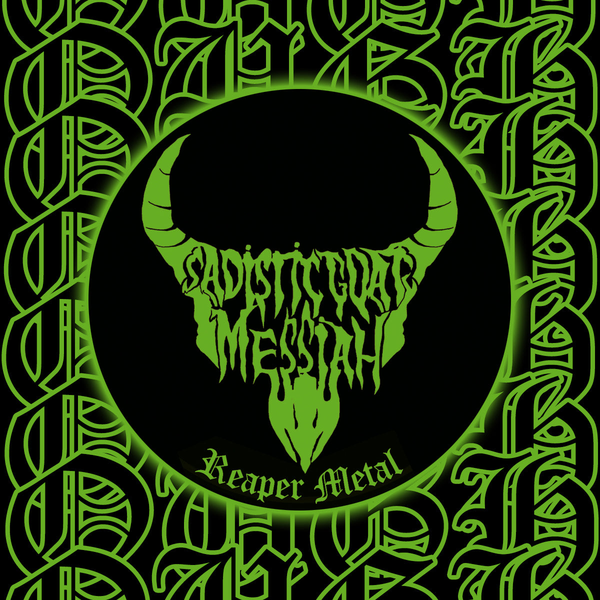 Sadistic Goatmessiah - Reaper Metal Button