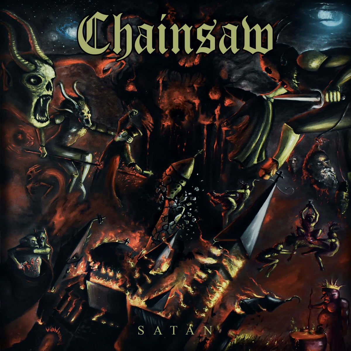 Chainsaw - Satan CD