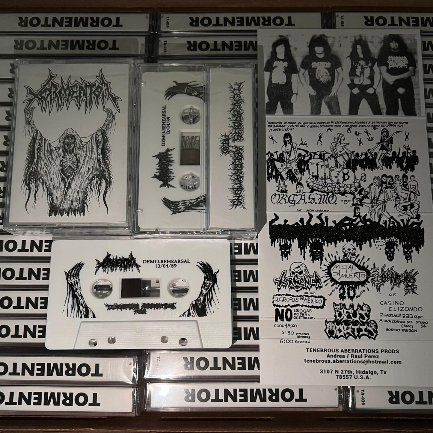 Tormentor (Mex) - Demo Rehearsal 13/04/89 MC
