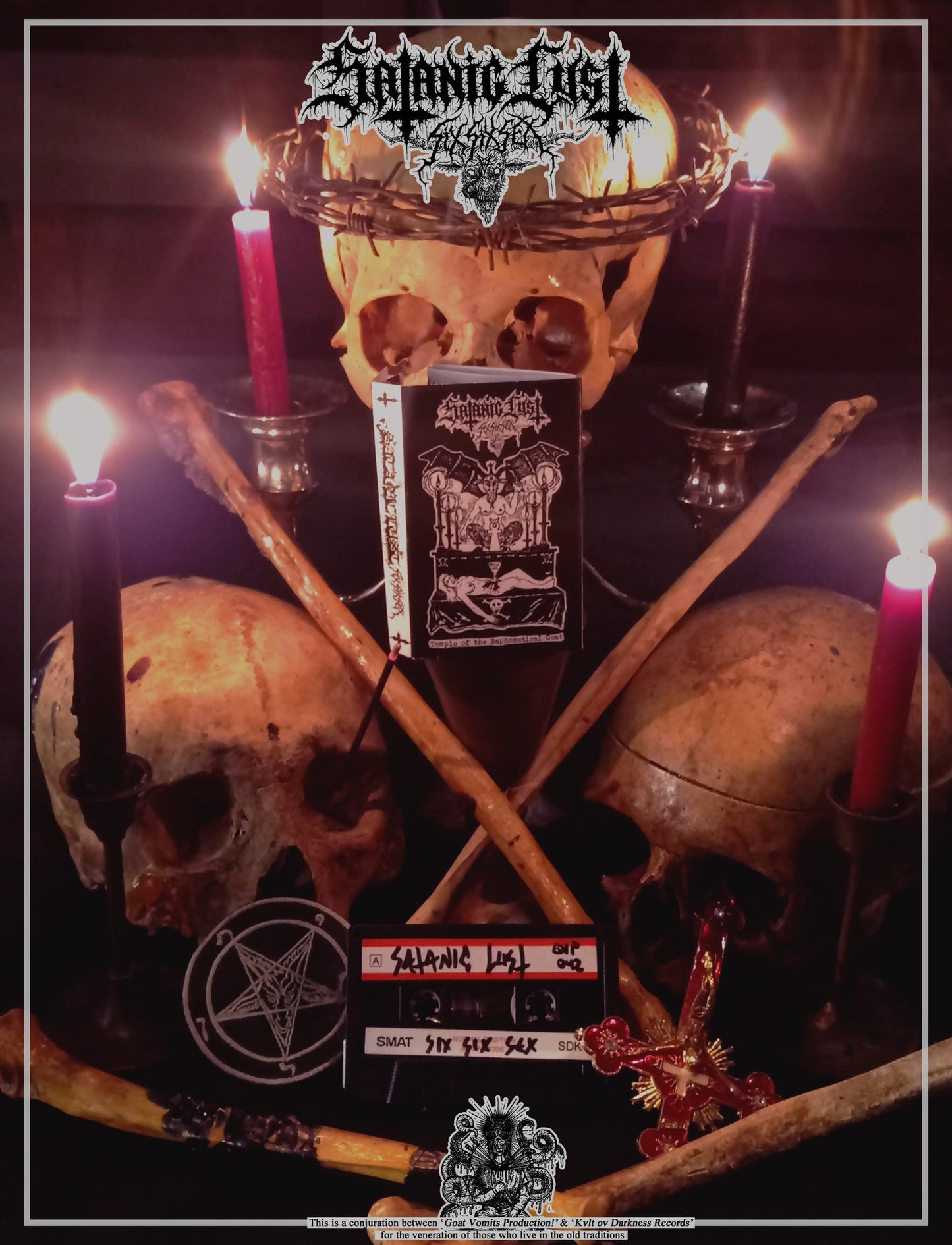 Satanic Lust Six Six Sex - Temple of the Baphometical Goat MC