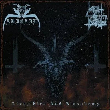 Abigail / Vomit Of Doom - Live, Fire and Blasphemy CD