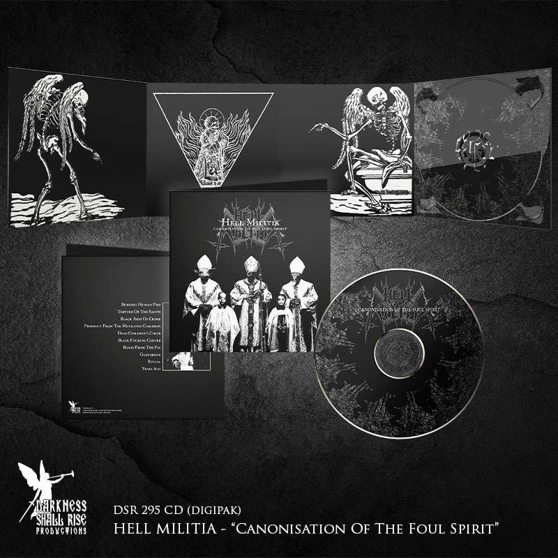 Hell Militia  – Canonisation Of The Foul Spirit CD
