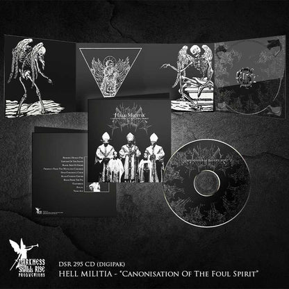 Hell Militia  – Canonisation Of The Foul Spirit CD