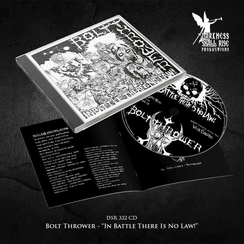 Bolt Thrower  - In Battle There Is No Law! CD