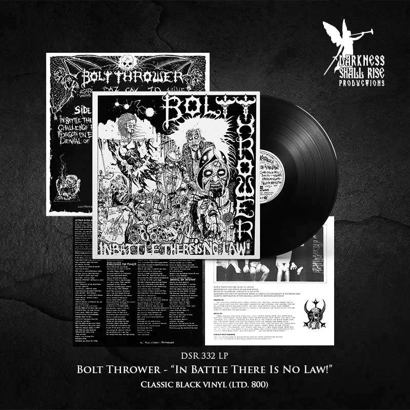Bolt Thrower  - In Battle There Is No Law! LP