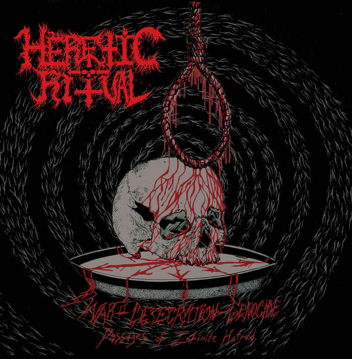 Heretic Ritual - War-Desecration-Genocide / Passages of Infinite Hatred CD