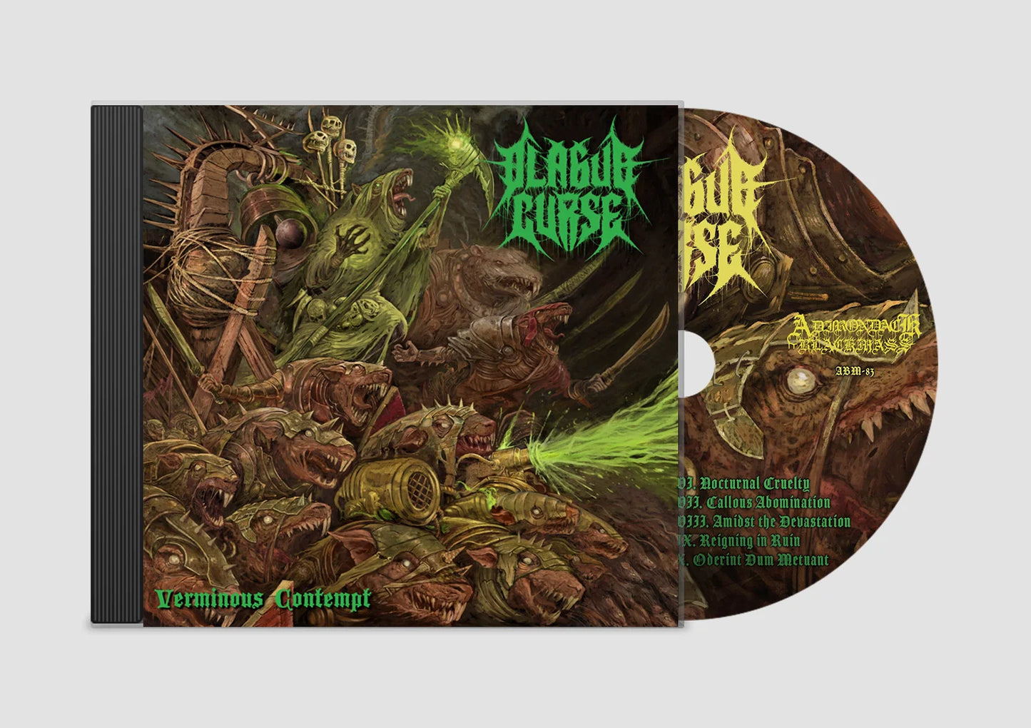 Plague Curse - Verminous Contempt CD