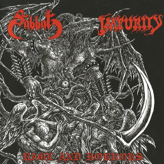 Impurity/Sabbat – Rage And Horrors CD