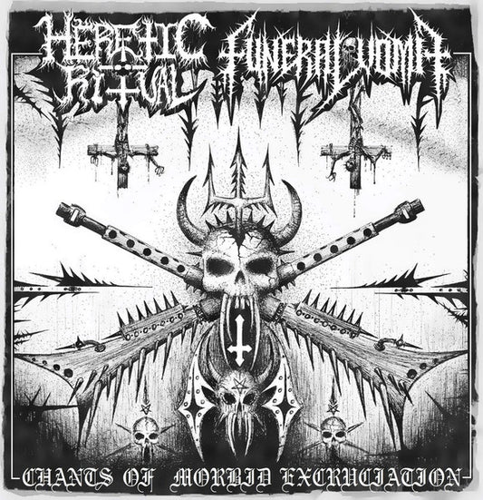 Heretic Ritual/Funeral Vomit – Chants Of Morbid Excruciation CD