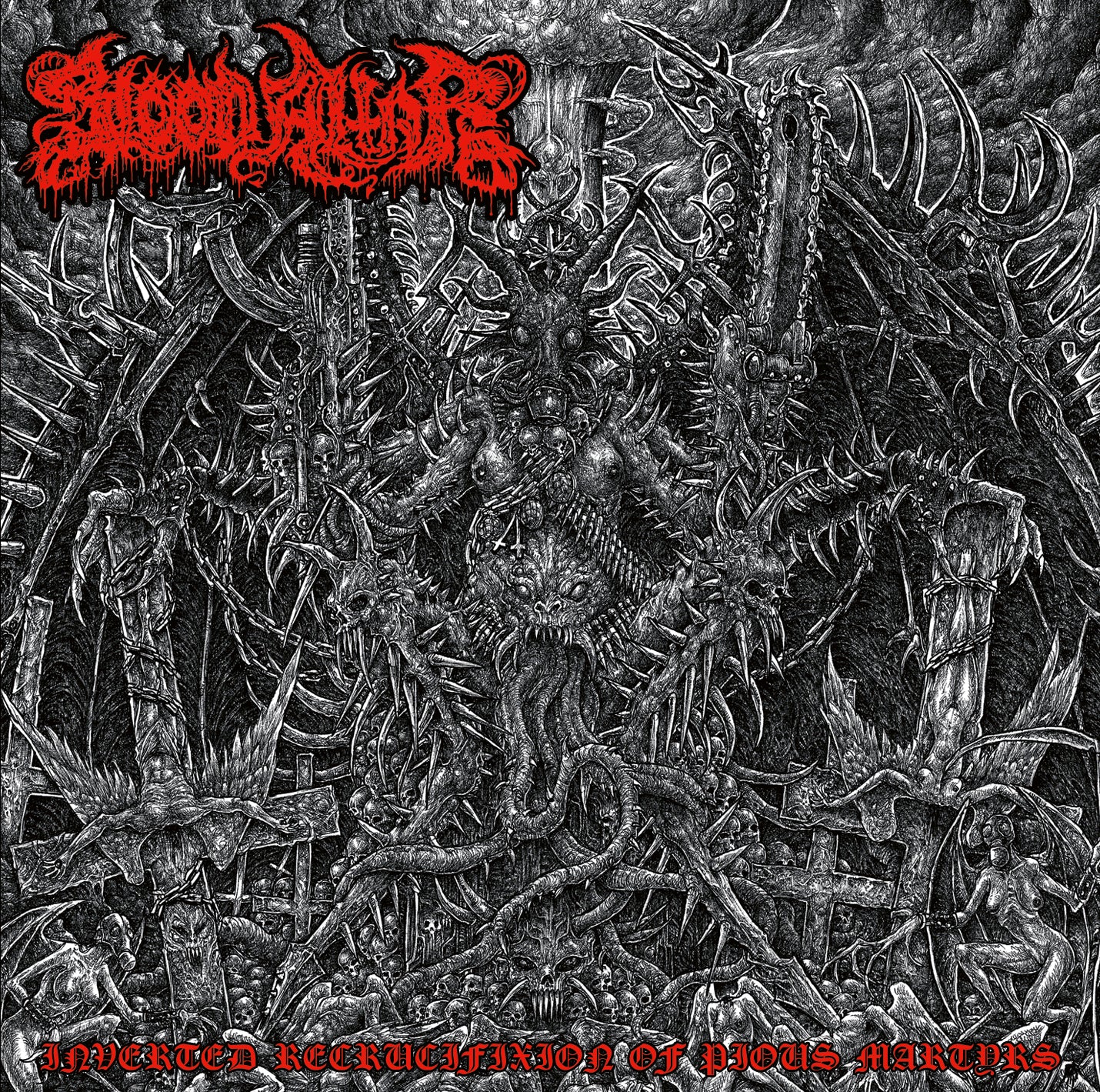 Blood Altar - Inverted Recrucifixion Of Pious Martyrs CD