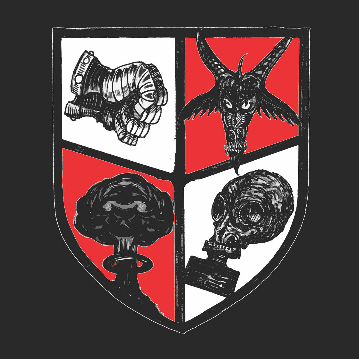 Blood Artillery/Intolerant/Necroprofanator/Order Of The Iron Fist - Tetracommand Of Chaos CD