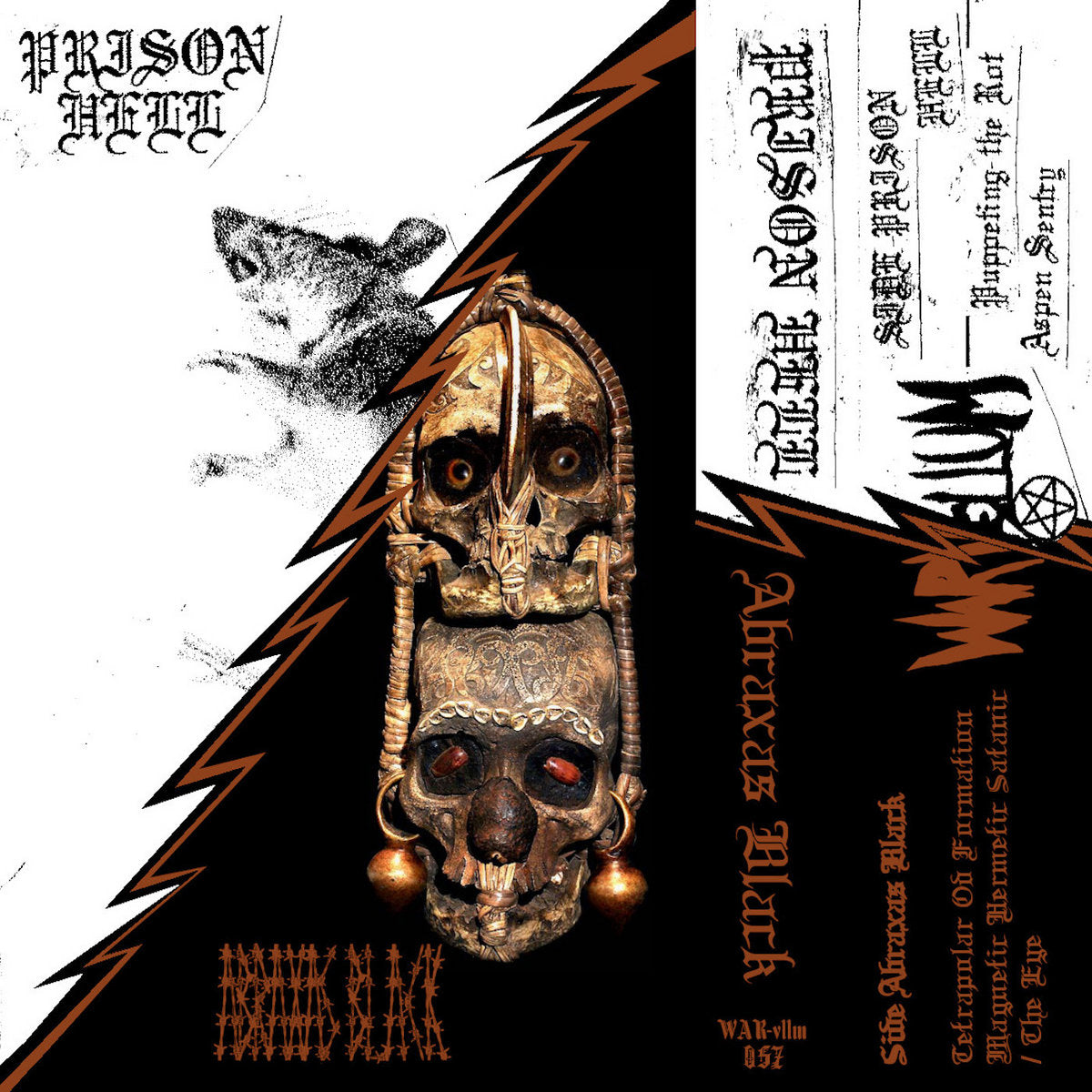 Prison Hell / Abraxas Black - Split MC