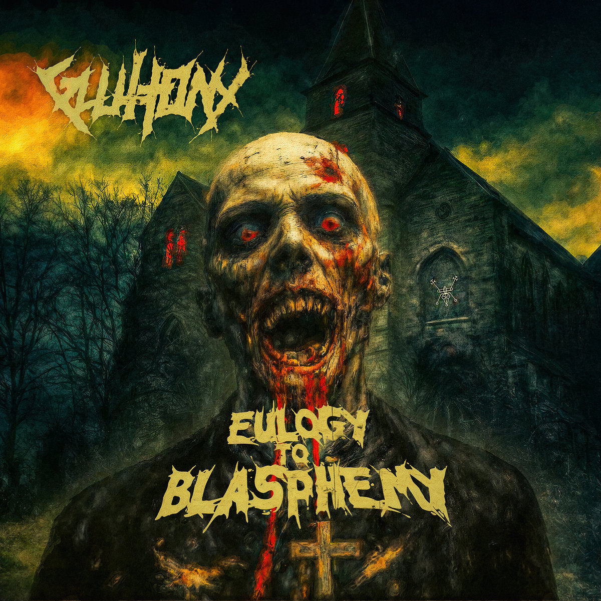 Gluttony - Eulogy To Blasphemy CD