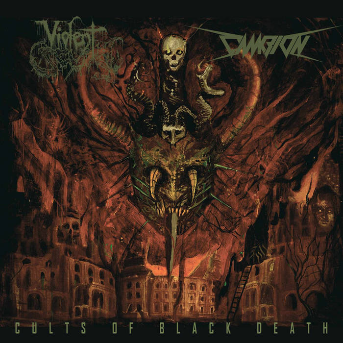 Cambion/Violent Scum - Cults of Black Death CD