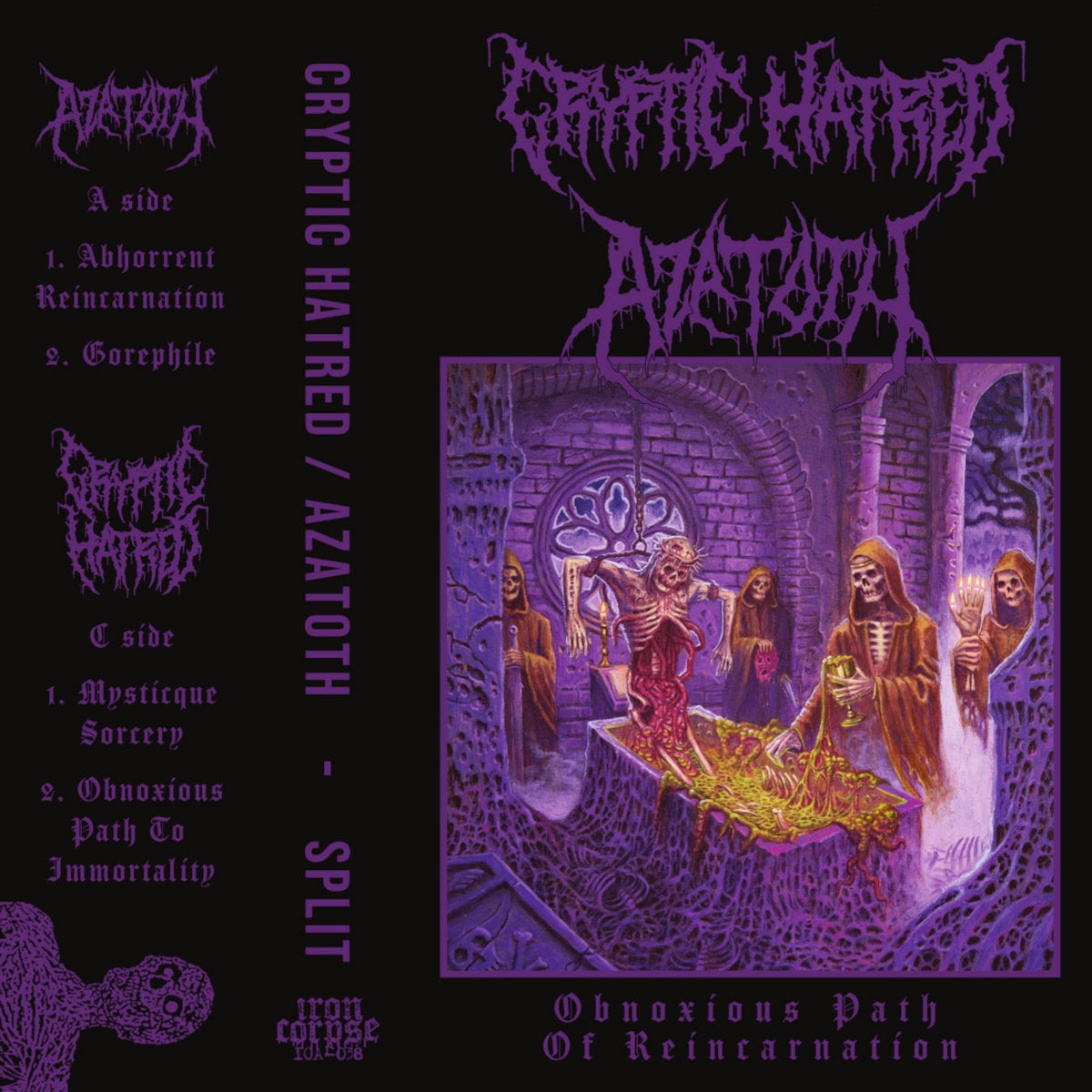 Azatoth/Cryptic Hatred - Obnoxious Path of Reincarnation MC