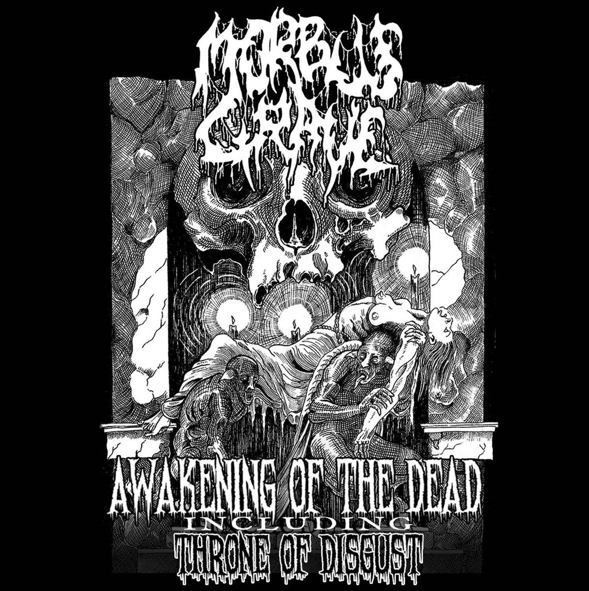 Morbus Grave - Awakening of the Dead / Throne of Disgust CD