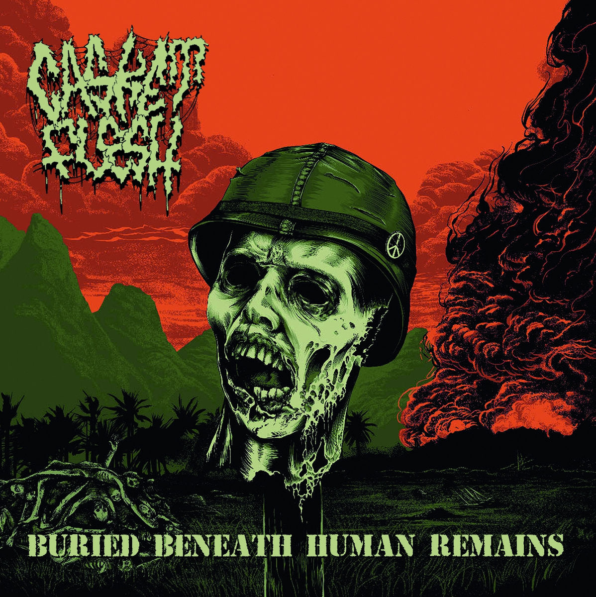 Casket Flesh - Buried Beaneth Human Remains CD
