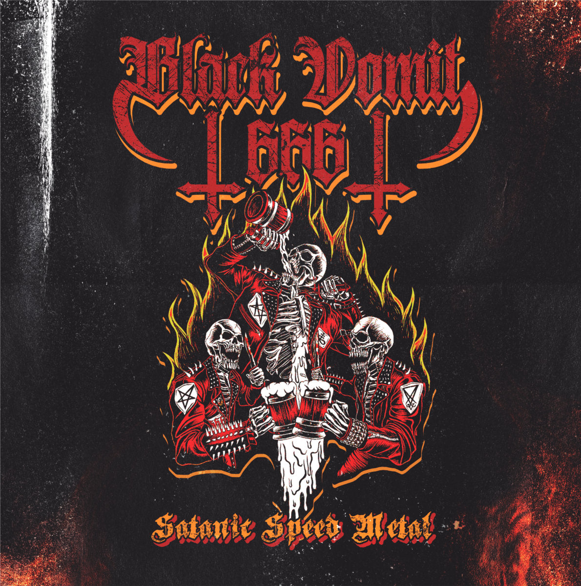 Black Vomit 666 - Satanic Speed Metal CD