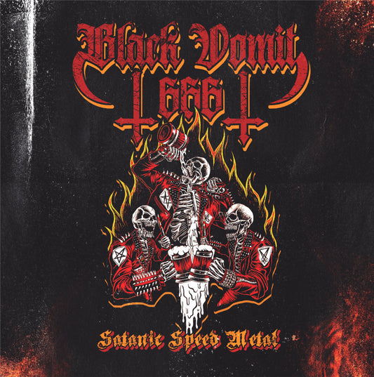 Black Vomit 666 - Satanic Speed Metal CD