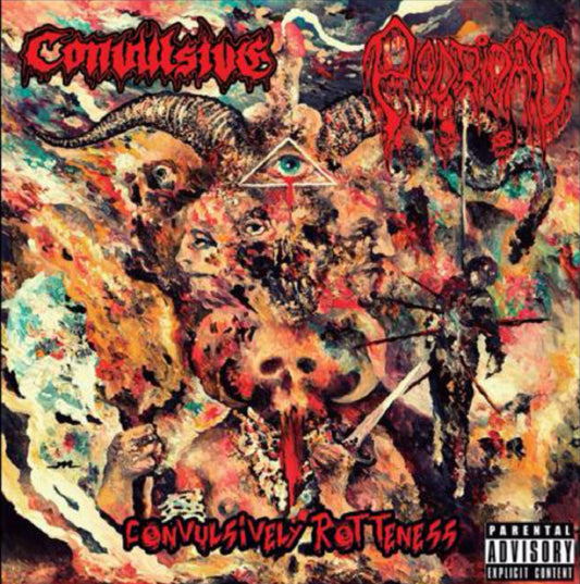 Podridão / Convulsive - Convulsively Rotteness CD