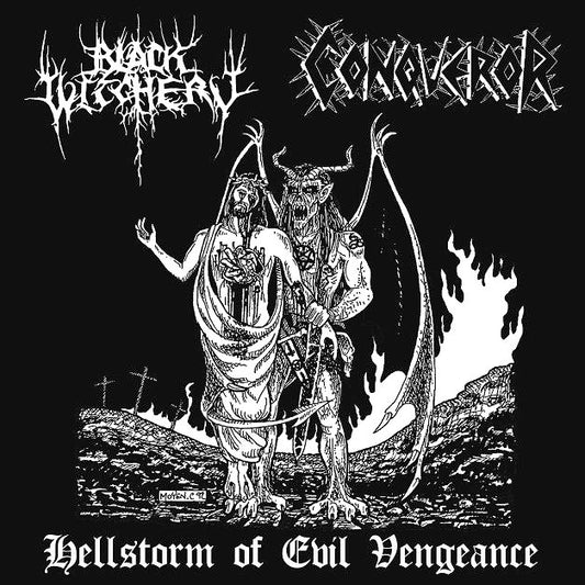 Black Witchery/Conqueror – Hellstorm of Evil Vengeance LP