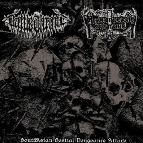 Battlethrone/Nekronuclear Command - South Asian Bestial Vengeance Attack CD